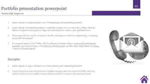 portfolio presentation powerpoint